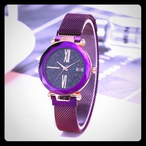 Purple luxury women’s watch